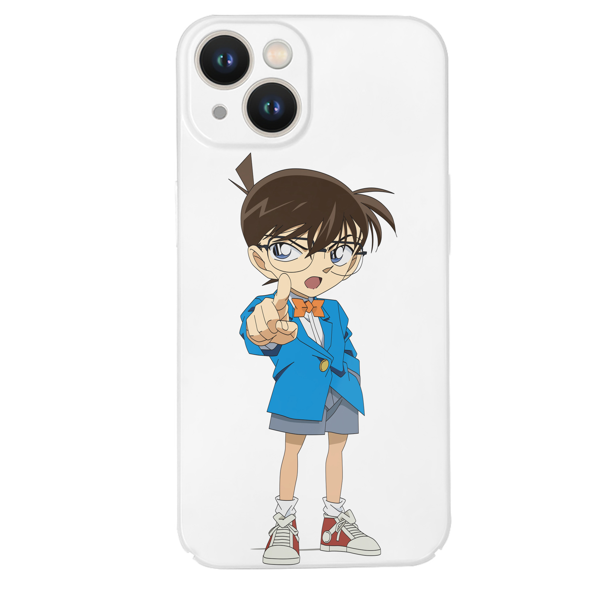 （画像用） 名探偵コナン 江戸川 コナン Detective Conan Conan Edogawa 【iPhone 14シリーズ対応】ハードケース